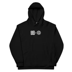 Shintoscilation hoodie Black