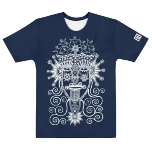 Tee “Abbamama” navy